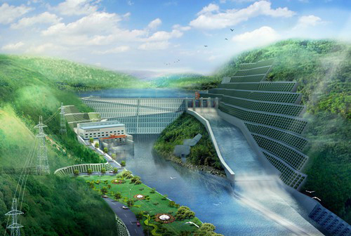 高昌老挝南塔河1号水电站项目